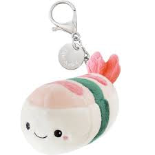 Squishable Comfort Food Shrimp Sushi keychain plush