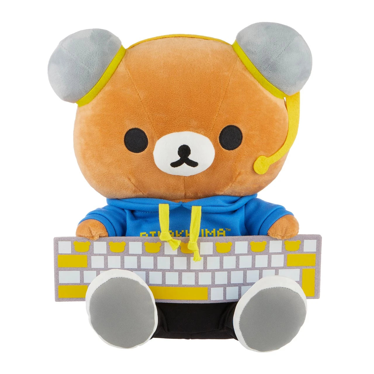 Rilakkuma with keyboard plush