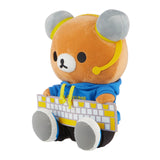 Rilakkuma with keyboard plush