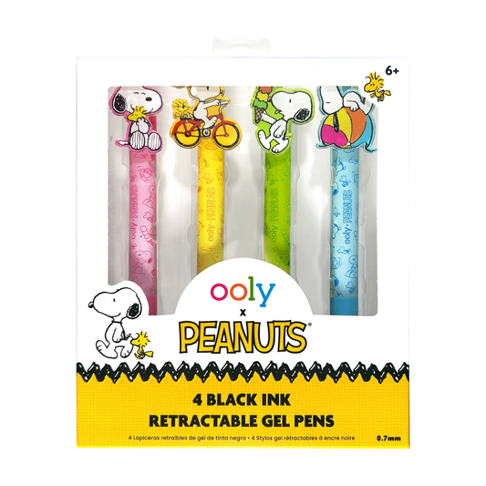 Ooly Black Ink Retractable Gel Pens