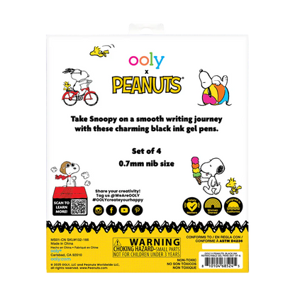 Ooly Black Ink Retractable Gel Pens