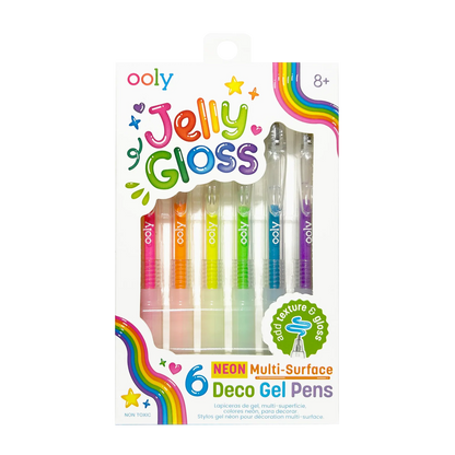 Jelly Gloss: Neon Multi-Surface Deco. Gel Pens