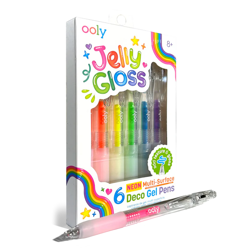 Jelly Gloss: Neon Multi-Surface Deco. Gel Pens