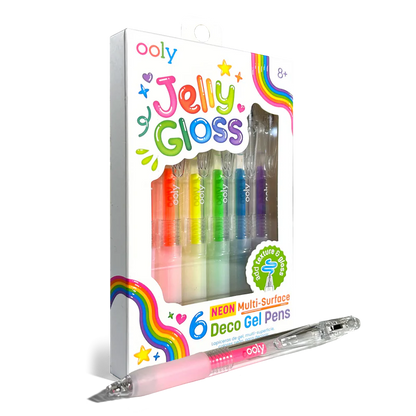 Jelly Gloss: Neon Multi-Surface Deco. Gel Pens