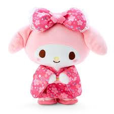 My Melody Pink Rabbit Keychain Plush