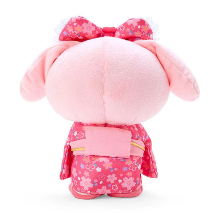 My Melody Pink Rabbit Keychain Plush
