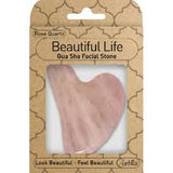 Beautiful Life Rose Quartz Gua Sha Facial Stone