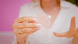 Ailike Natural Rose Quartz Gua Sha tool