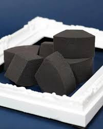 Rosy Rosa Make Up Sponges Charcoal 6P