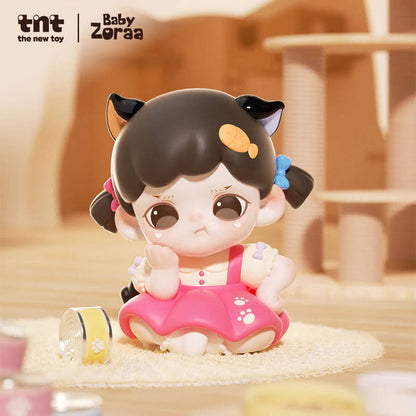 TNTSPACE Zoraa Meow Cat Face Mini Series Figures Blind Box
