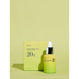 anua green lemon vita c blemish serum 20