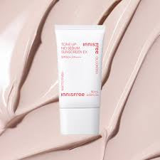 innisfree tone up no sebum sunscreen ex spf50+ pa++++ 60ml