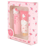 Sanrio hand cream+ lip balm set