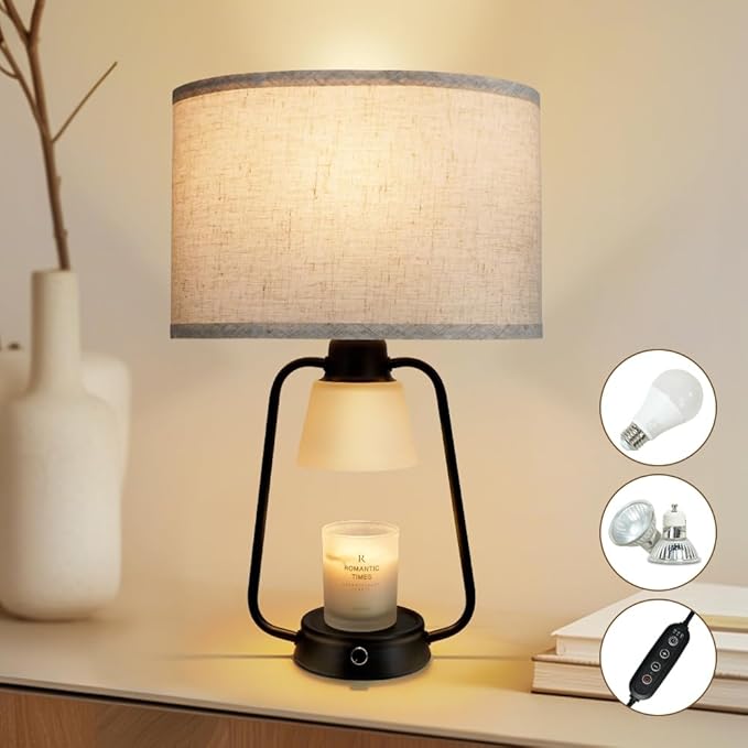 Multipurpose Candle Warmer and Table Lamp