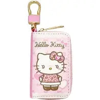 Pink Hello Kitty Cheetah Print Coin Wallet