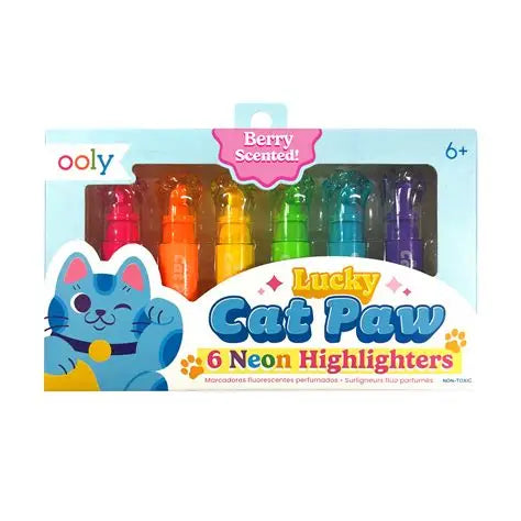 Ooly Erasable Markers Lucky Cat Paw