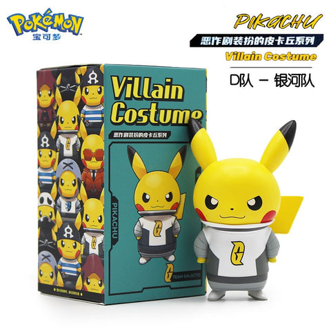 Villain Costume Pikachu Figure Team Galatic