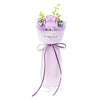 RoLife Purple Rose Bouquet – DIY 3D Puzzle Kit