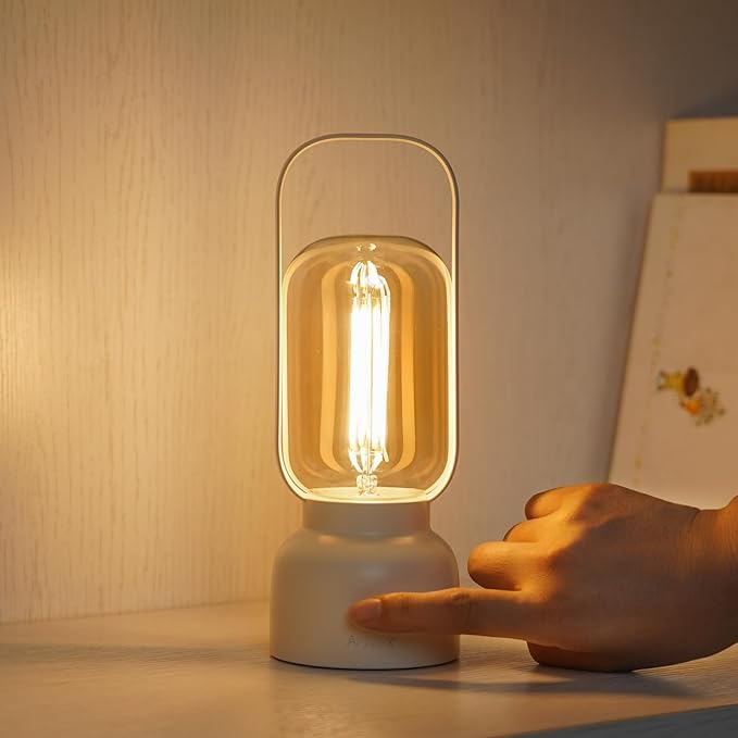 Retro Cordless Lantern Table Lamp