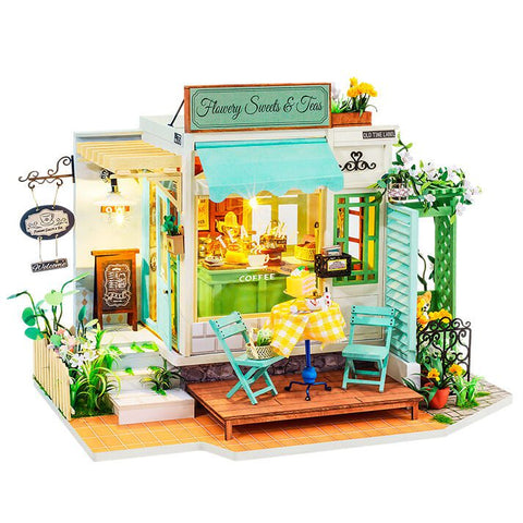Rolife Flowery Sweets & Teas Miniature House