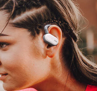 Open Buds Bluetooth Earbuds White