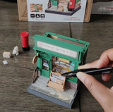 Rolife Miniature Post Office - DIY Buildable Model