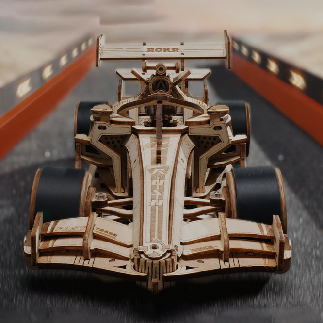 RoLife F1 Race Car - 3D DIY Wooden Model