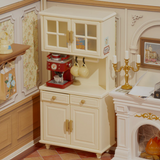 RoLife Warm Dining Room Miniature House