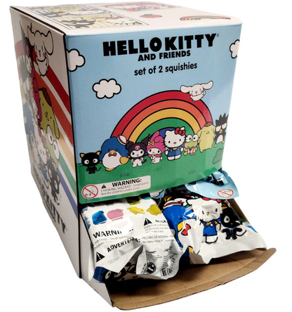 Hello Kitty And Friends Set Of 2 Squishies Blind Bag