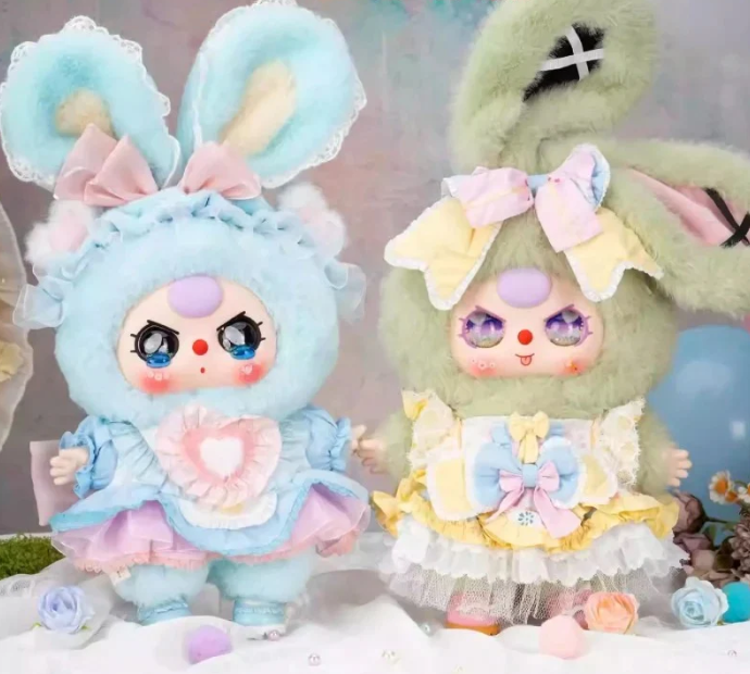 Baby Three 400%-Lolita's Dreamland Plush Dolls Series Blind Box