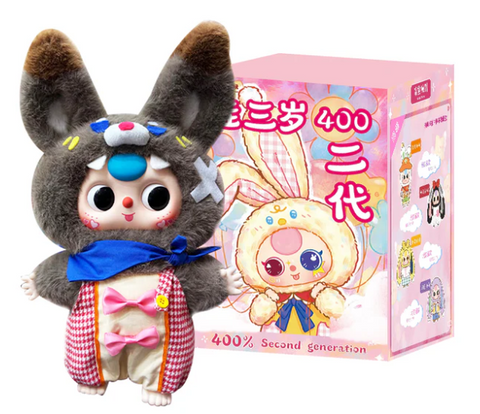 Baby Three 400% V2 Plush Series Blind Box
