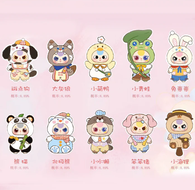 Baby Three 400% V2 Plush Series Blind Box