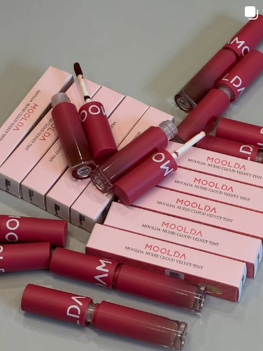MOOLDA NUDIE CLOUD VELVET TINT LN23 Coral Nube