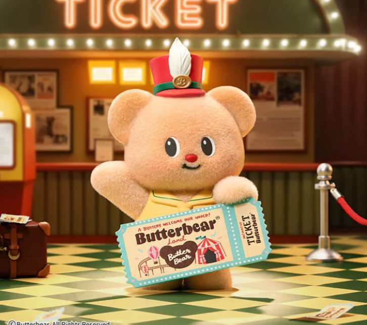 Funism Butterbear Adorable Influencer Series Blind Box