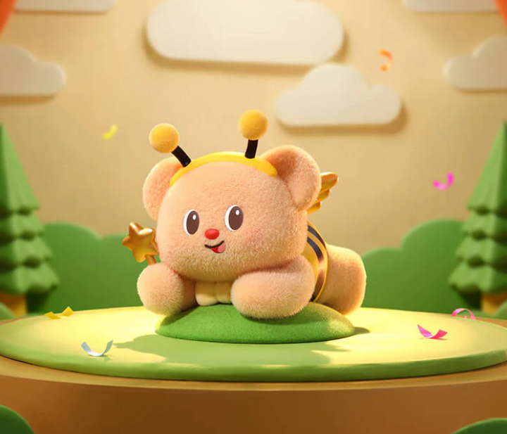 Funism Butterbear Adorable Influencer Series Blind Box