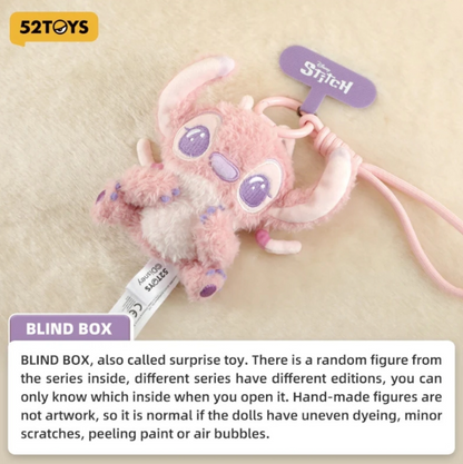 52TOYS Stitch Mood Series Plush Phone Charm Blind Box