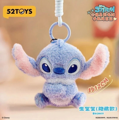 52TOYS Stitch Mood Series Plush Phone Charm Blind Box