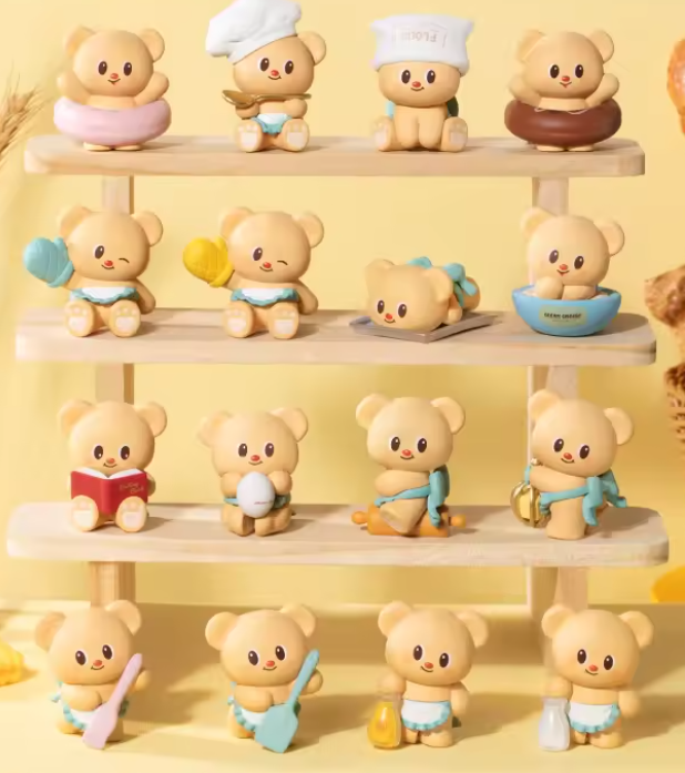 Funism Butterbear Bakery Bearhead Series Blind Box
