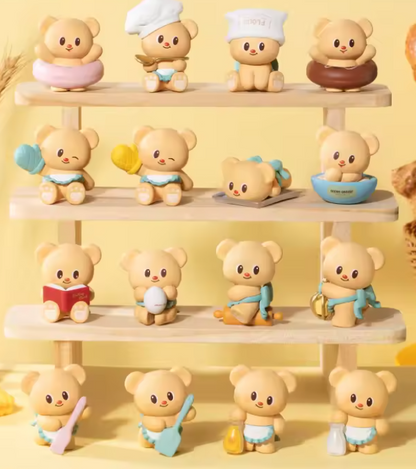 Funism Butterbear Bakery Bearhead Series Blind Box
