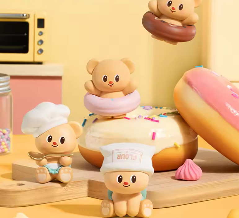 Funism Butterbear Bakery Bearhead Series Blind Box