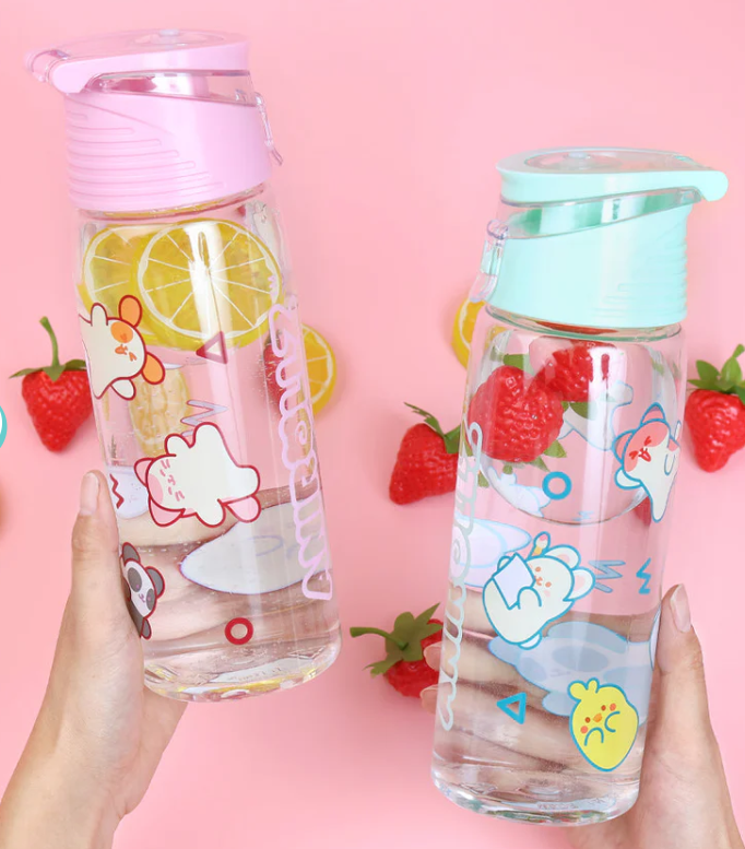 Anirollz - Tritan Water Bottle (Mint)