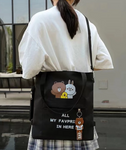 TS Korean 2 in 1 Tote Bags for Women Casual Cute Shoulder Sling Bag