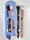Cat Diary Twin Pack Gel Pen
