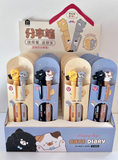 Cat Diary Twin Pack Gel Pen