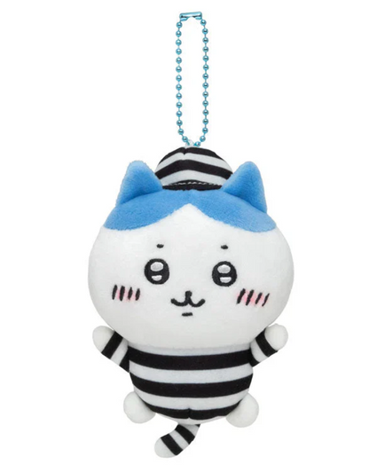 Chiikawa prison costume keychain