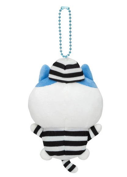 Chiikawa prison costume keychain