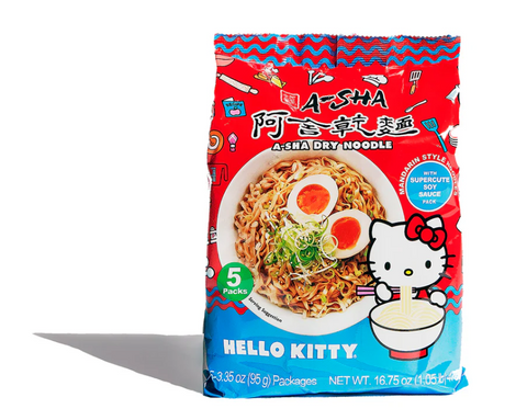 A-sha Dry Noodle - Hello Kitty