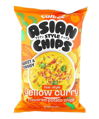asian chips yellow curry