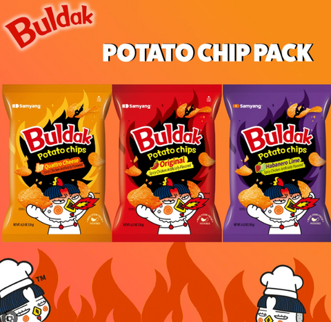 Buldak Chips