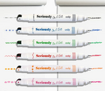 Seriously On A Roll - Fine Tip & Roller Stamp Tip Markers